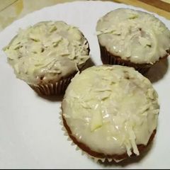 A picture of Carrot muffins with Brandy#myfavoriteeasterdishcontest.