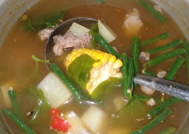 Sayur asem kaldu tetelan