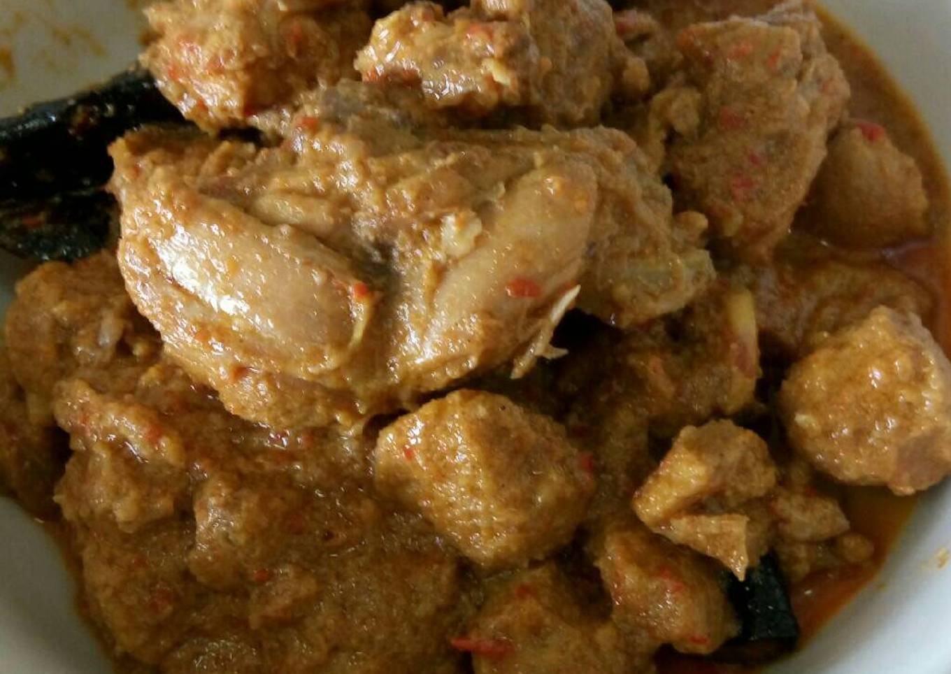 Rendang ayam ala me ������