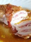 Pechuga de pollo rellena al horno