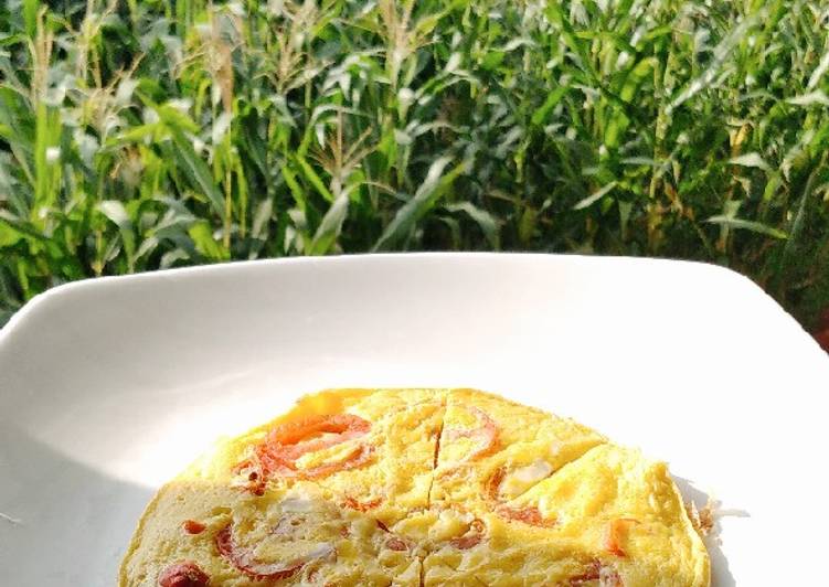 Bahan Telur tomat ala Korea | Langkah Membuat Telur tomat ala Korea Yang Lezat Sekali