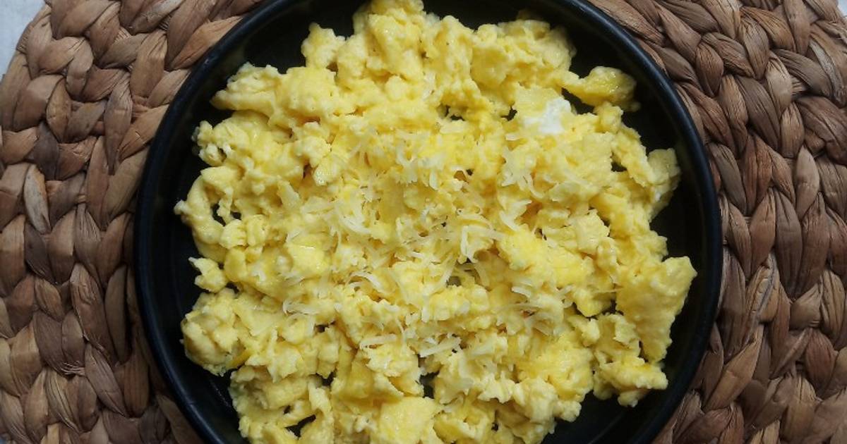 Resep Scrambled Egg Oleh Meieka Cookpad