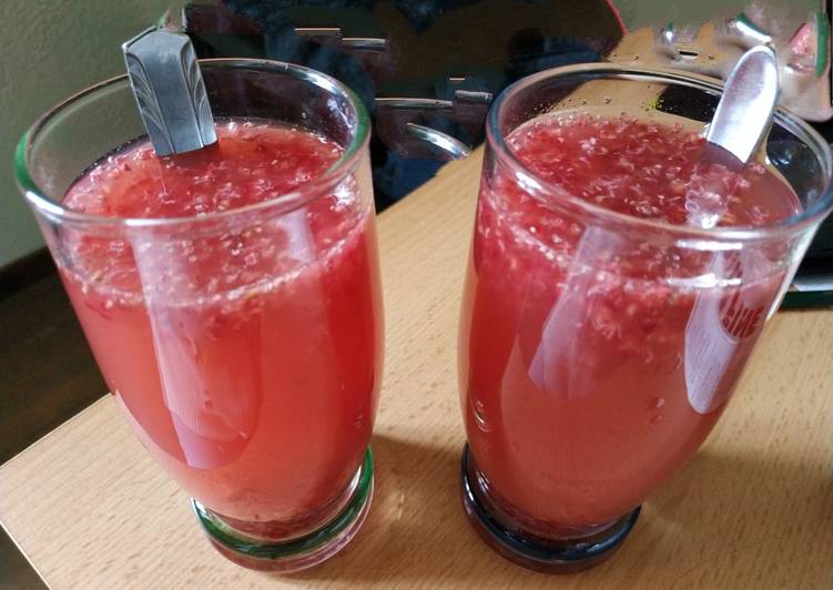 Raspberry Orange Juice