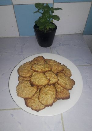 Una foto de Galletitas de avena y manzana