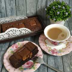 รูปของ Fudgy brownies