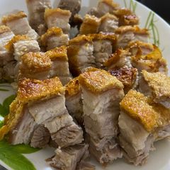 A picture of Easy Crispy Siew yok.