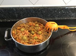 Una foto de Lacitos con atún
