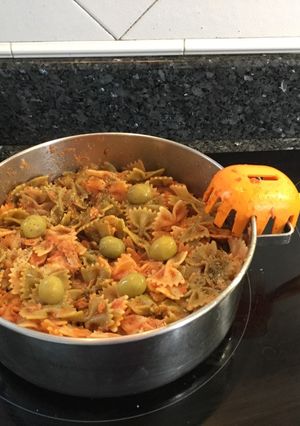 Una foto de Lacitos con atún
