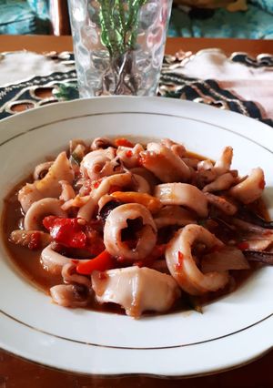 Foto resep Cumi Saos Padang