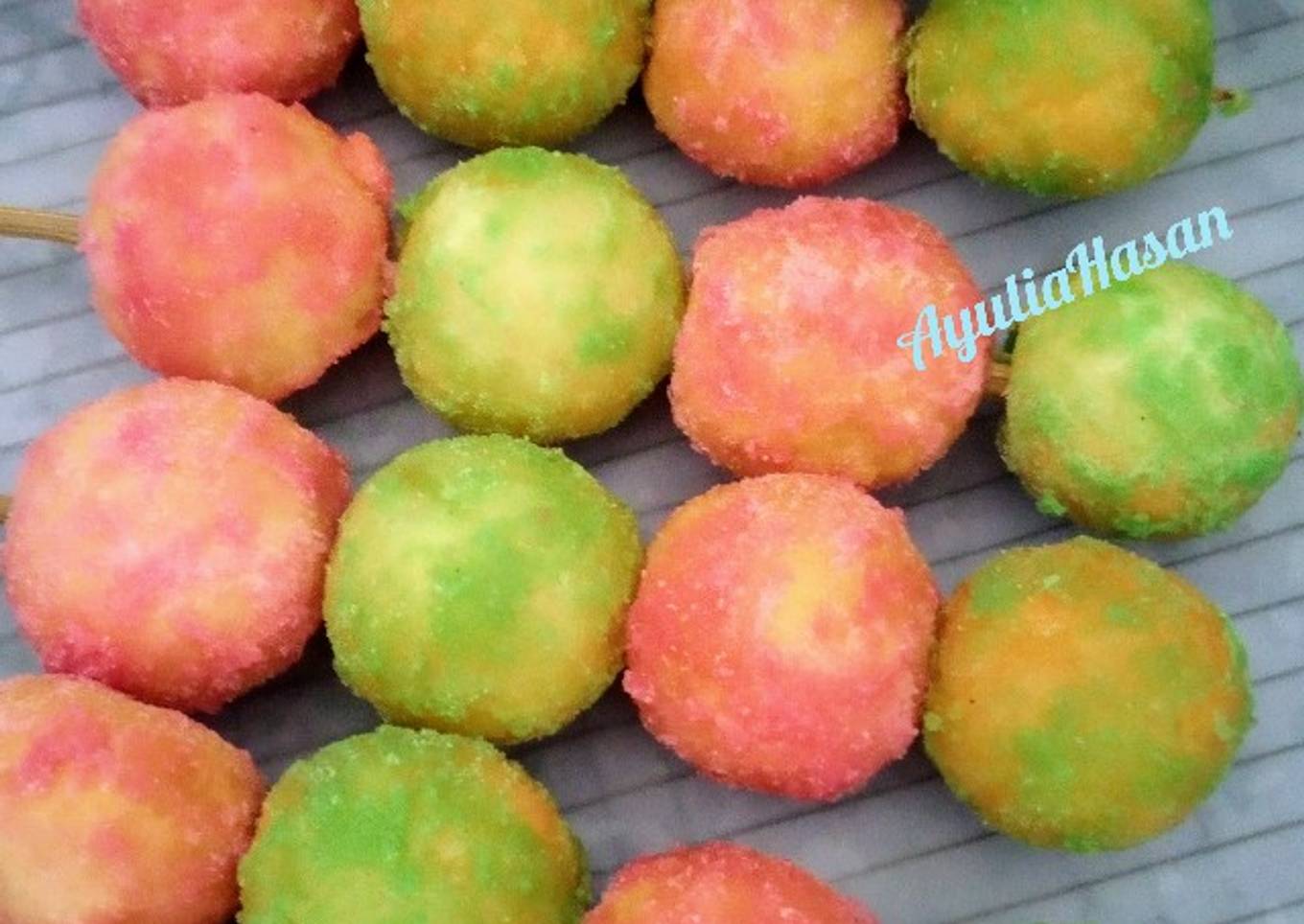 Donat lembut gula bistak irit bahan 🍡🍡🍡