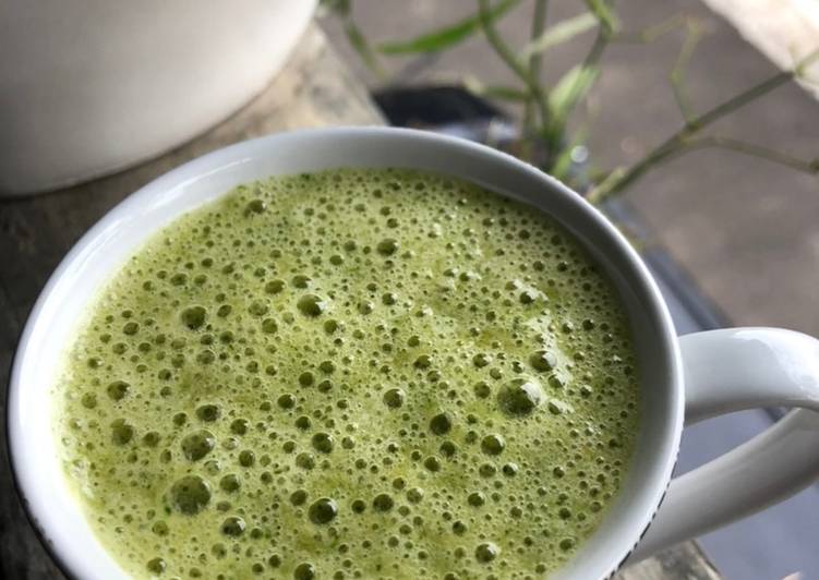 Resep Green Juice: Pisang Pakcoy Jeruk, Menggugah Selera