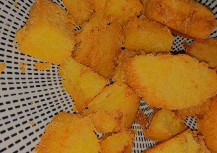 Resep Singkong goreng kunyit yang mudah