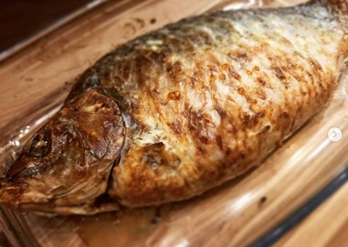 "Речной царь" Карп фаршированный грибами и гречкой