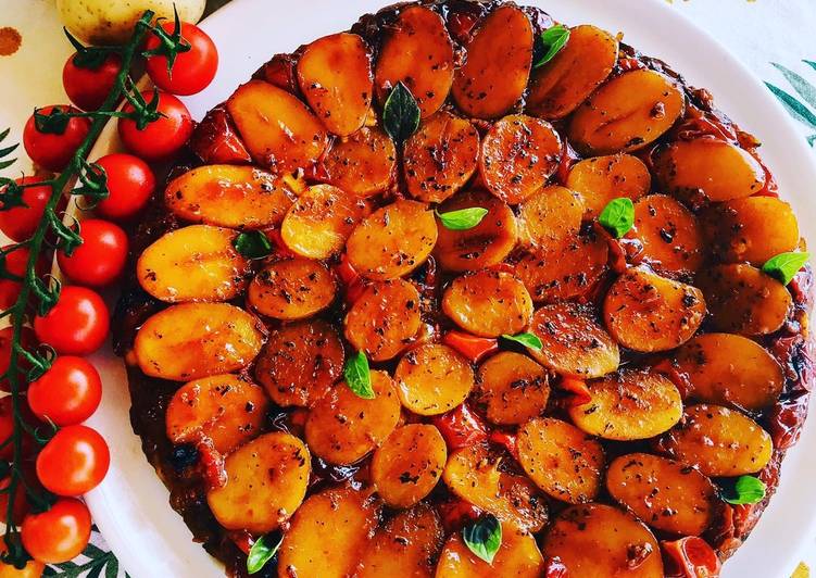 Tatin Surprise (de patata baby) (Ottolenghi)