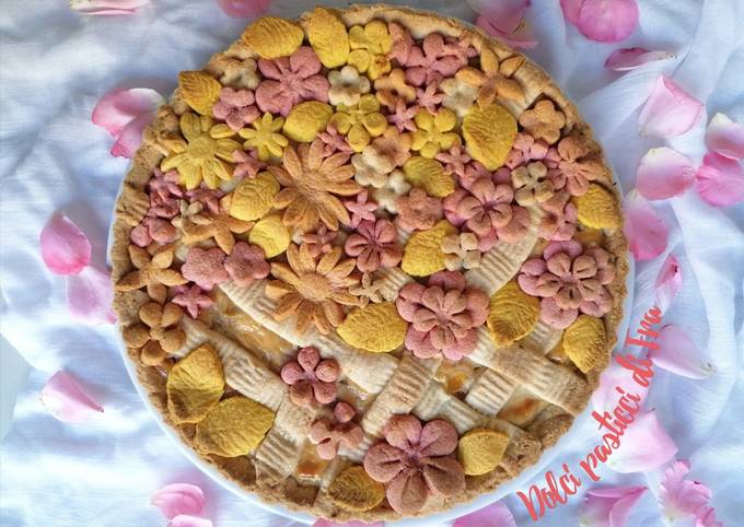 Crostata alle pesche senza glutine