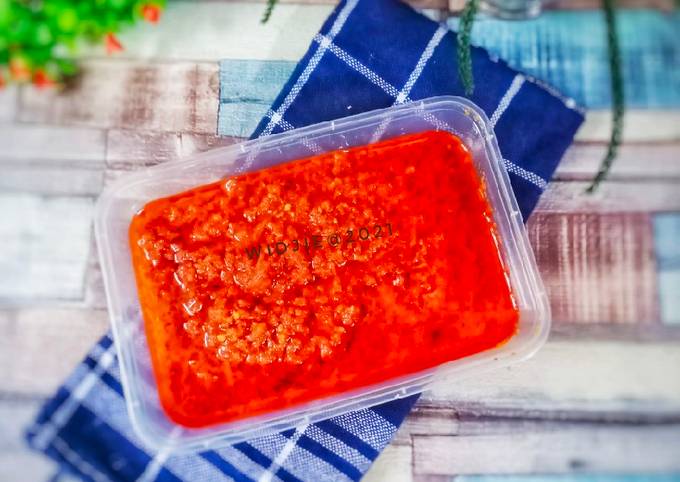 Cara Gampang Membuat Sambal Kemiri Anti Gagal