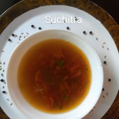 A picture of Spicy pepper soup.