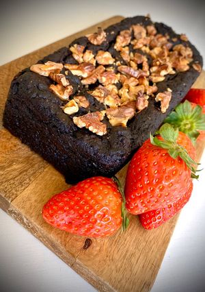 Una foto de Torta de chocolate vegana