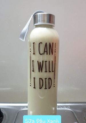 Hình của món Sữa đậu xanh bằng máy làm sữa đậu nành.
