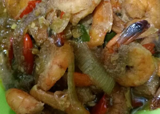 Recipe: Appetizing Udang Goreng Mentega