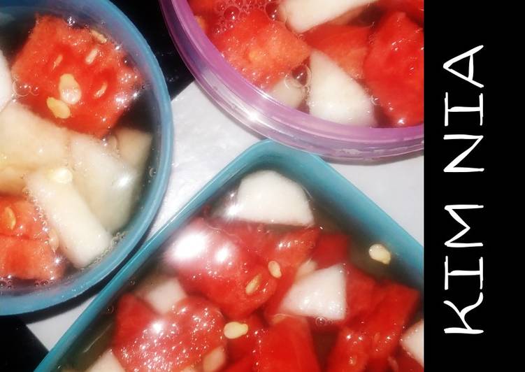 Cara Gampang Menyiapkan FRUIT JELLY NO SUGAR BUAT CEMILAN DIET #ALAANAKKOS, Bikin Ngiler