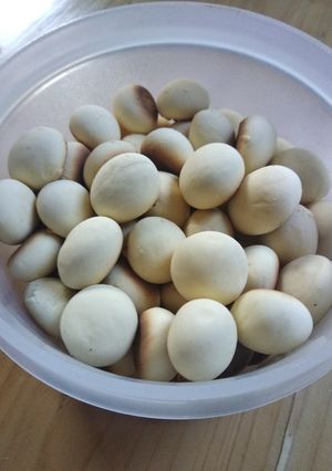 Foto resep Egg biscuit *Tamago boro (teflon)