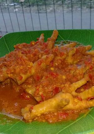 Foto resep Ceker setan rica rica