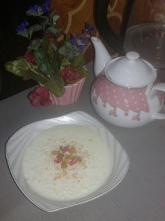 صورة لوصفة رز بلبن تحفه