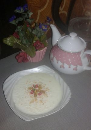 صورة لوصفة رز بلبن تحفه