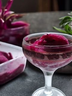 Foto resep Dragon Fruit Sorbet