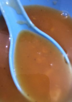 A picture of Tomato soup.