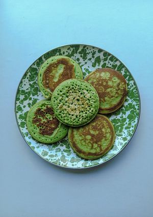 Foto resep Pancake pandan