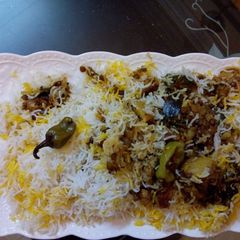 Masoor pulao A picture of Masoor pulao.