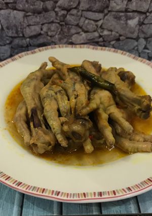 Foto resep [Slow Cooker] Ceker Setengah Setan
