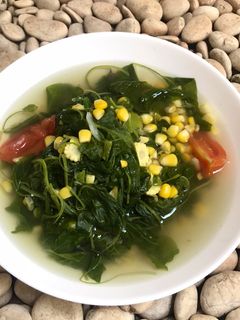 Foto resep Sayur Bening Bayam/Bayem Jagung