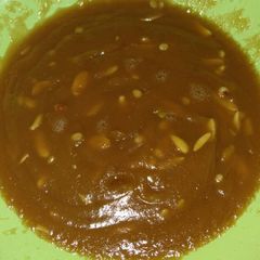 A picture of Sprouted wheat halwa.
