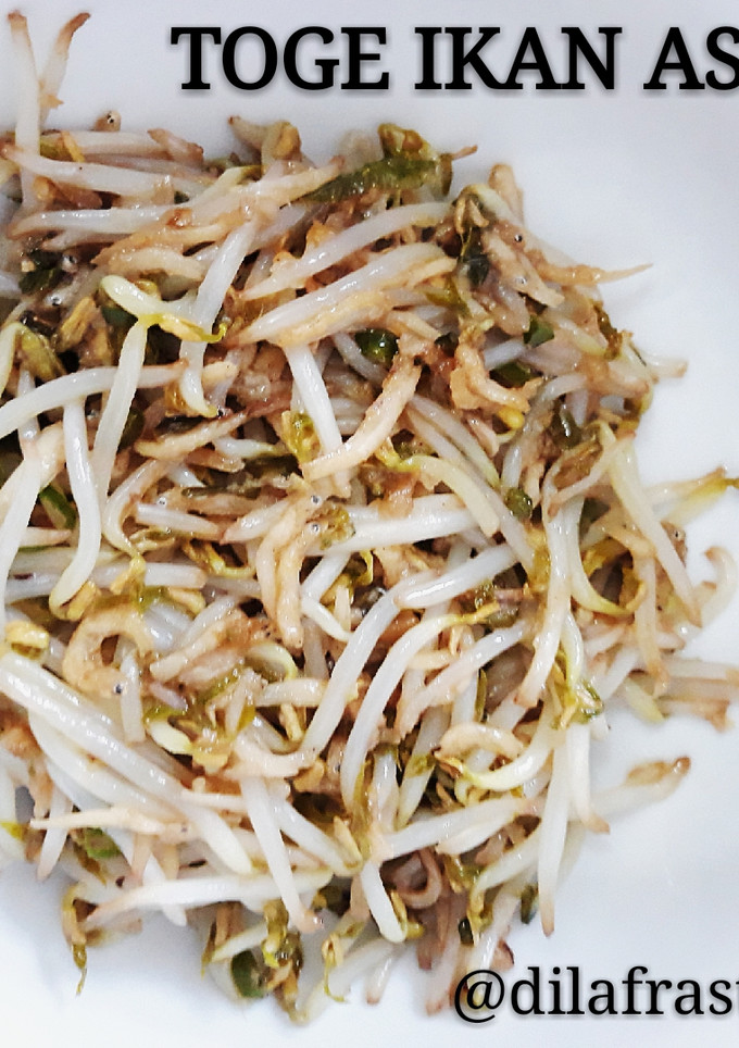 Foto resep Toge Ikan Asin