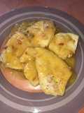 Filete de pechuga de pavo con salsa de naranja