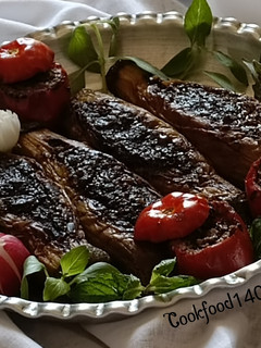 عکسی از دستور بادمجان گوده (گیلانی)
