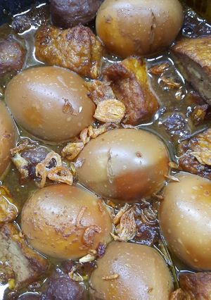 Foto resep Semur Telor Tahu Bakso