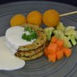 Steak Tempe Sayur with Bechamel Sauce