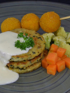 Foto resep Steak Tempe Sayur with Bechamel Sauce