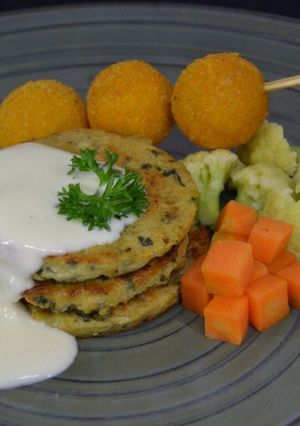 Foto resep Steak Tempe Sayur with Bechamel Sauce