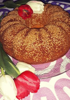 صورة لوصفة كيكة اليانسون 😋😋