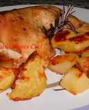 Pollo al Forno con Patate e Curry