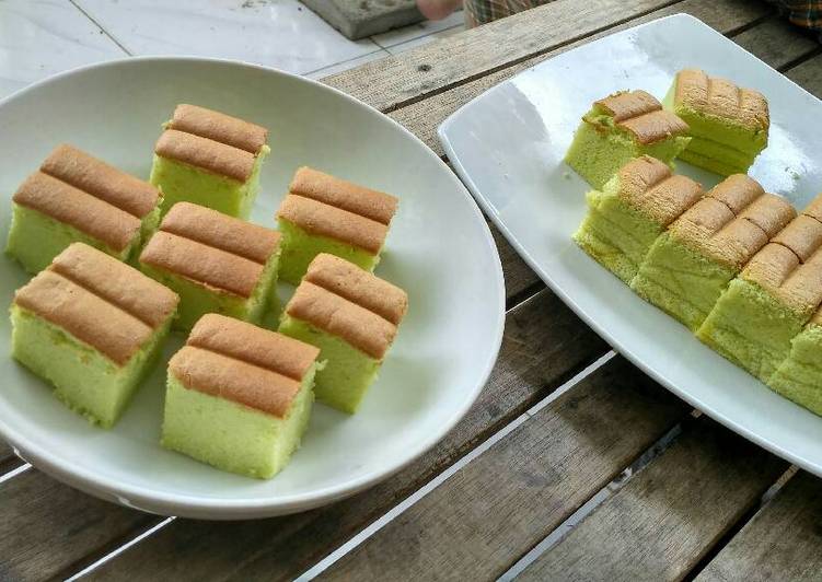 Bagaimana Membuat Pandan Ogura Cake recipe by Tintin rayner yang Sempurna