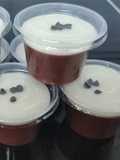Puding Coklat Vla Vanila