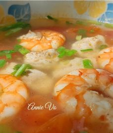 canh tôm cá