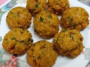 A picture of moong dal fritters