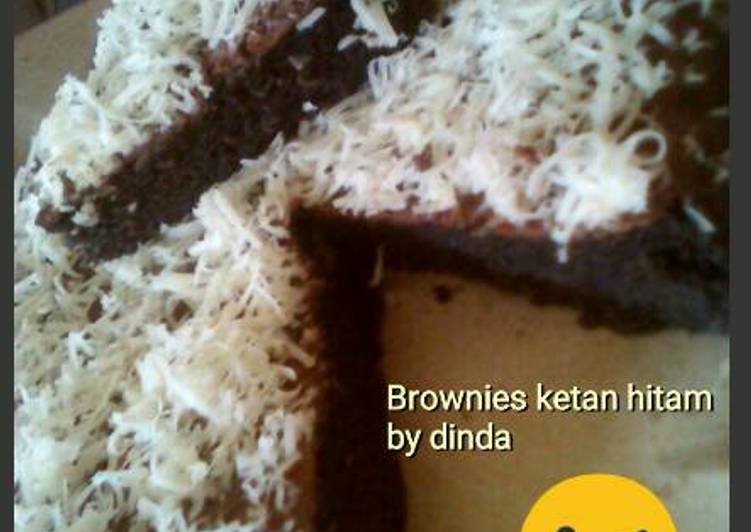 Steps to Make Speedy Brownies Ketan hitam